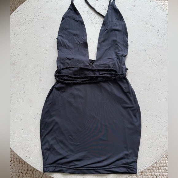 Braided Rope Halter Dress - Picture 2 of 8